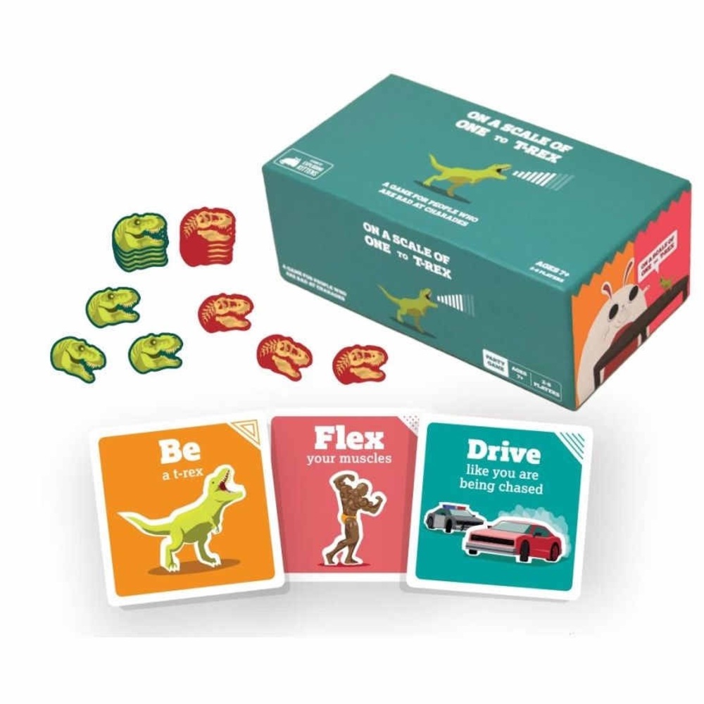 On a Scale of One to T-Rex Party Game - NEW